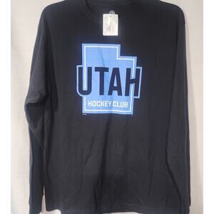 Utah hockey team long sleeve shirt men's large